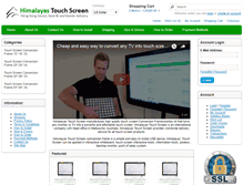 Tablet Screenshot of himalayastouchscreen.com